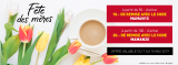 ¡Promoción del Día de la Madre!  Especial Café