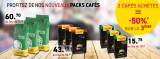 ¡Café en paquetes para obtener aún más descuentos!